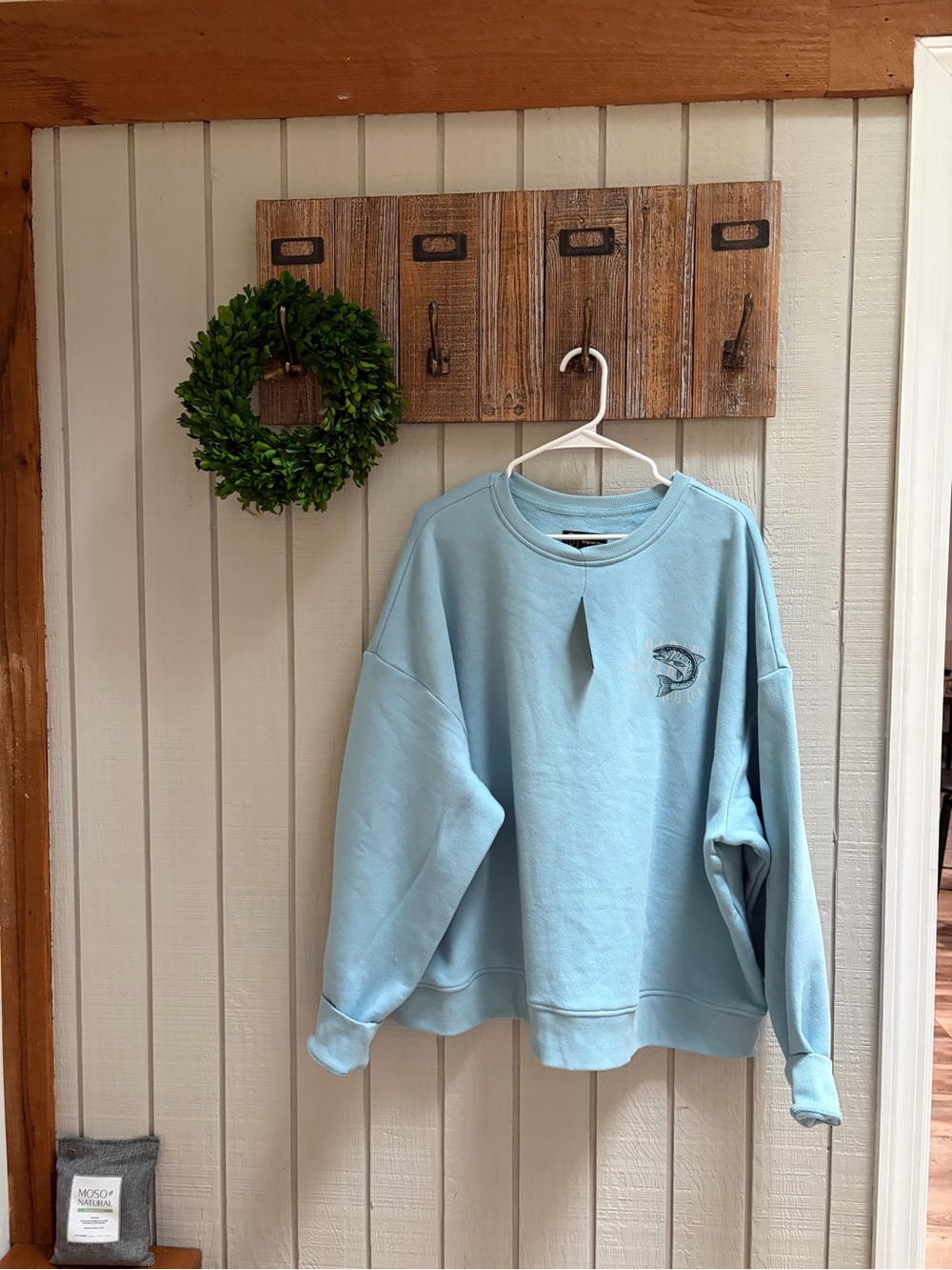 NWTs men’s cozy Target’s Original Use “cruise ready” crewneck